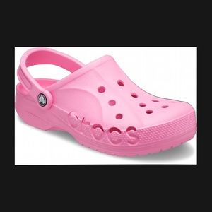 Crocs Baya Unisex Clog Sandals Comfort Pink Lemonade Women's Size 8 Men's 6 NEW
